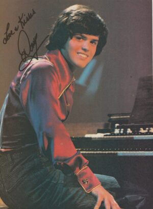Donny Osmond teen magazine pin clipping piano pix Osmonds