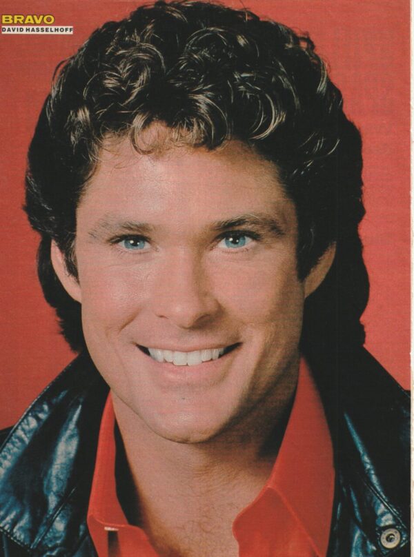 David Hasselhoff head shot promo pinup Bravo
