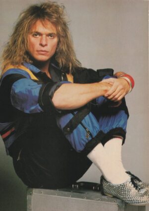 David Lee Roth Chad Lowe teen magazine pinup clipping sporty Teen Beat