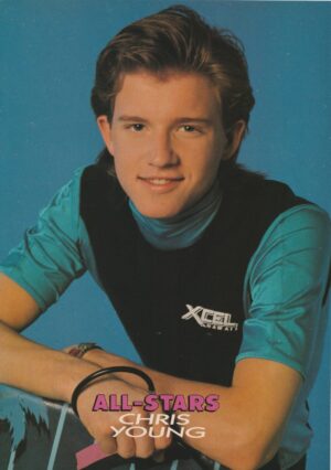 Chris Young Kirk Cameron teen magazine pinup Wetsuit surf pix