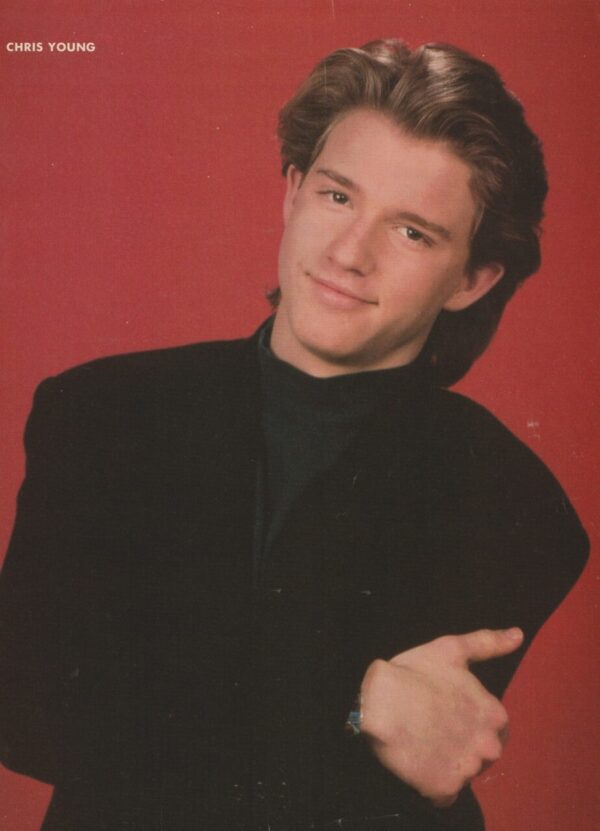 Chris Young Chad Allen teen magazine pinup headshot Teen Machine hottie - Image 2