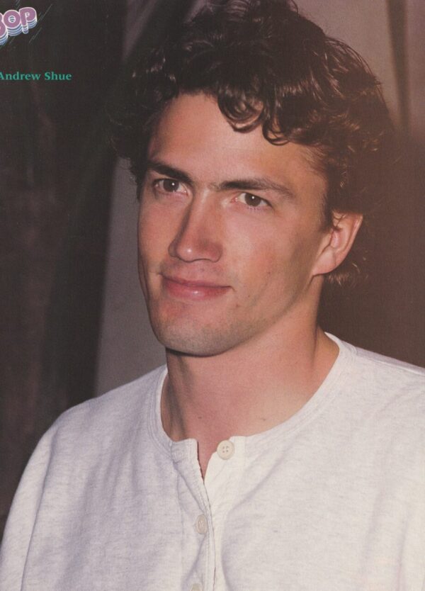 Christian Slater Andrew Shue teen magazine pinup clipping headshot pic - Image 2
