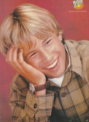 Jonathan Taylor Thomas teen magazine pinup brown watch Bop pix
