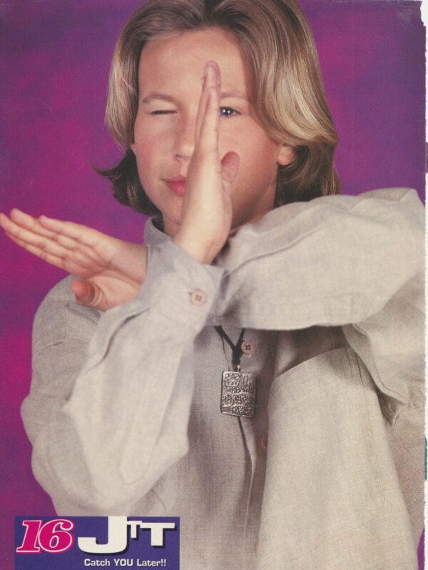 Jonathan Taylor Thomas Jared Leto teen magazine pinup karate 16 mag pix