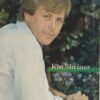 Kin Shriner Kiss teen magazine pinup clipping squatting blue flowers pix