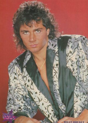 Billy Hufsey teen magazine pinup clipping cross necklace Star pix