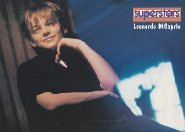 Edward Furlong Leonardo Dicaprio teen magazine pinup squatting Superstars dress coat rare - Image 2