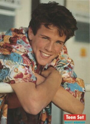 Scott Weinger teen magazine pinup clipping Teen set Full House teen idol rare