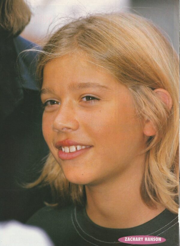 Rider Strong Hanson Zac Hanson teen magazine pinup Teen Machine - Image 2