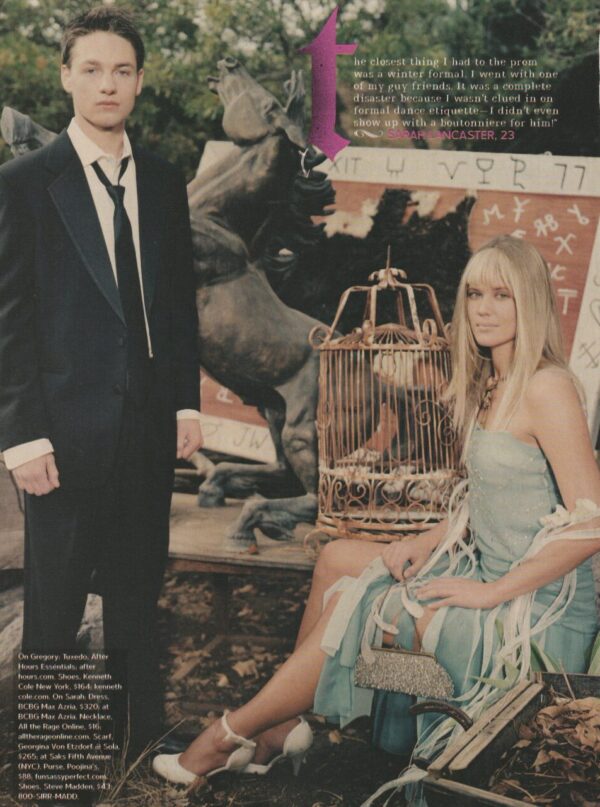 Paul Wesley Gregory Smith teen magazine pinup Vampire Diaries - Image 2