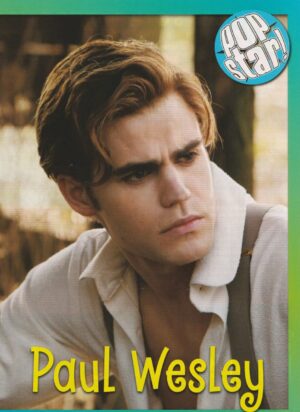 Paul Wesley teen magazine Vampire Diaries lips Pop Star