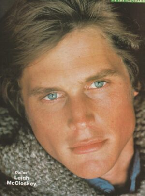 Leigh Mccloskey teen magazine pinup clipping TV Tattle Tales Tiger Beat pix