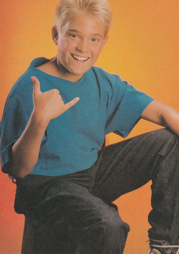 Wil Wheaton Chad Allen teen magazine pinup clipping Tiger Beat pix headshot - Image 2