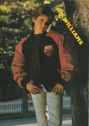 RJ Williams Bobby Jacoby teen magazine pinup clipping Teen Set modeling Tree