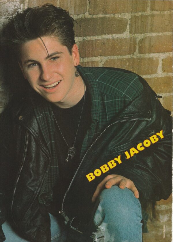 RJ Williams Bobby Jacoby teen magazine pinup clipping Teen Set modeling Tree - Image 2