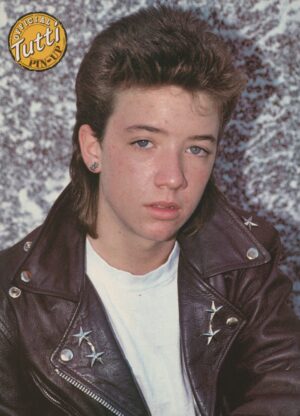 David Faustino Debbie Gibson teen magazine pinup clipping Tutti headshot pix