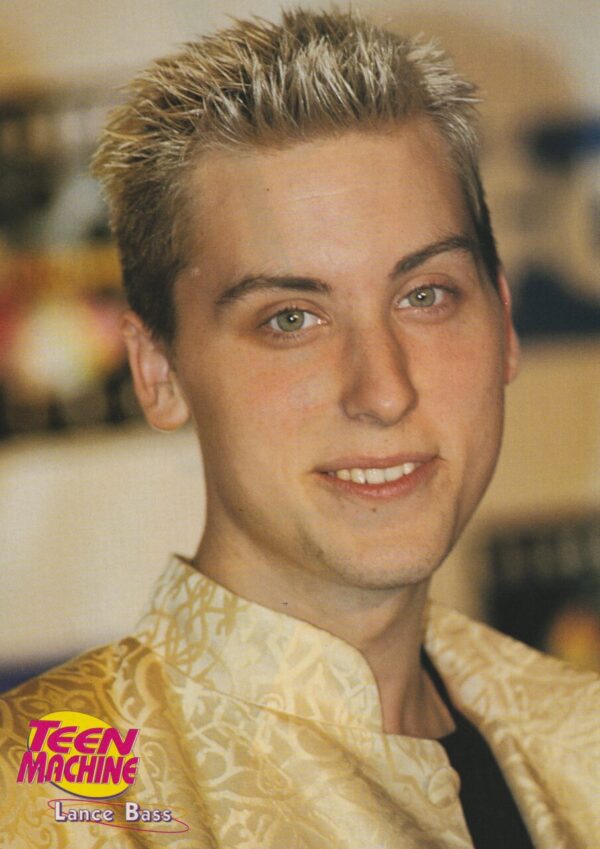 Lance Bass Brian Littrell Nsync teen magazine pinup clipping vintage Bop pix - Image 2
