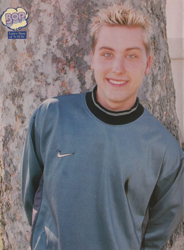 Lance Bass Freddie Prinze Jr. Nsync teen magazine pinup clipping vintage Bop pix - Image 2