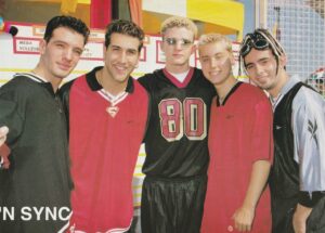Justin Timberlake Nsync teen magazine pinup clipping vintage Bop pix sporty