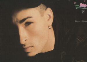 Bryan Abrams Color Me Badd Mark Paul Gosselaar teen magazine pinup clipping headshot Bop