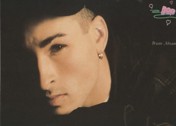 Bryan Abrams Color Me Badd Mark Paul Gosselaar teen magazine pinup clipping headshot Bop