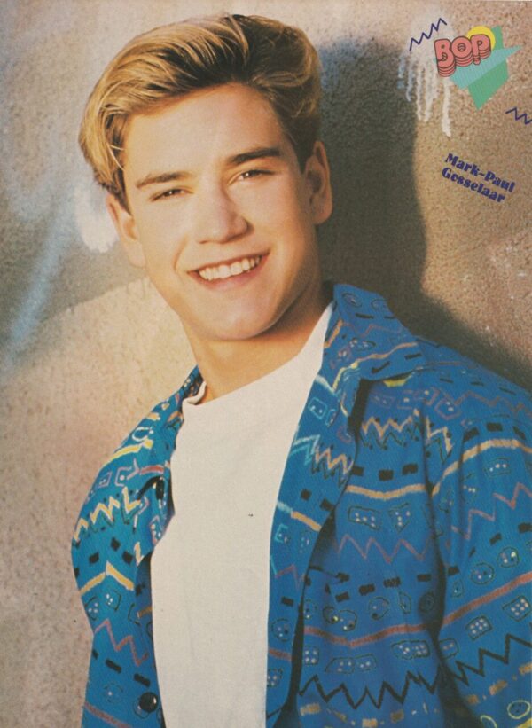Bryan Abrams Color Me Badd Mark Paul Gosselaar teen magazine pinup clipping headshot Bop - Image 2