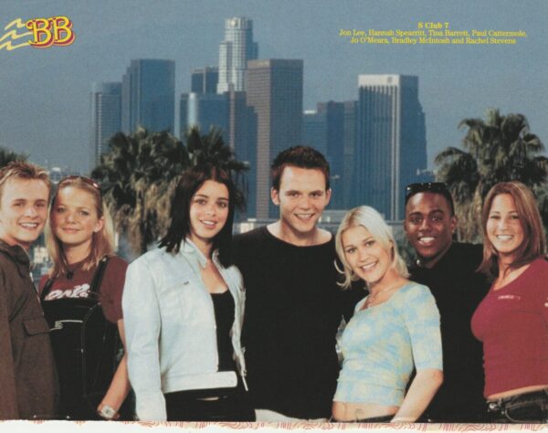 S Club 7 Joey Fatone Nsync teen magazine clipping buildings BB pix