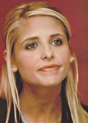 Sarah Michelle Gellar teen magazine pinup clipping headshot Teen Hits rare