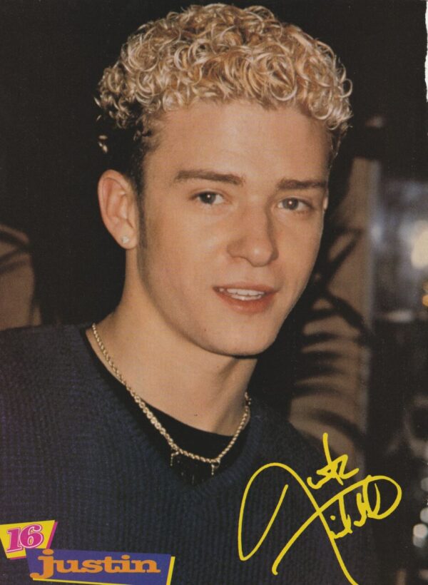 David Boreanaz Sarah Michelle Gellar Seth Green Nicholas Brendon Alyson Hannigan Emma Caulfield Justin Timberlake Nsync teen magazine pinup clipping Buffy the Vampire Slayer 16 mag pix - Image 2