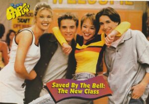 Saved by the Bell New Class Tony Lucca Greg Vaughan Malibu Shores teen magazine pinup clipping Teen Party 90's