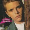 Richard Jackson Saved by the Bell New Class Will Estes teen magazine pinup green shirt tree Tutti Frutti 90's tv show