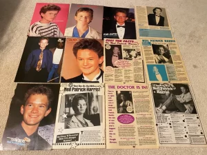 Neil Patrick Harris teen magazine pinup poster clipping lot Tiger Beat Bop pix