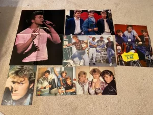 Morten Harket A-ha teen magazine pinup poster clipping lot Tiger Beat Bop pix