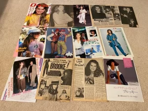 Brooke Shields teen magazine pinup poster clipping lot Tiger Beat Bop pix young