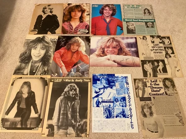 Leif Garrett teen magazine pinup poster clipping lot Tiger Beat Bop pix hunk