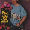 David Faustino Alyssa Milano teen magazine pinup clipping Wow headshot pix