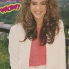 David Faustino Alyssa Milano teen magazine pinup clipping Wow headshot pix - Image 2