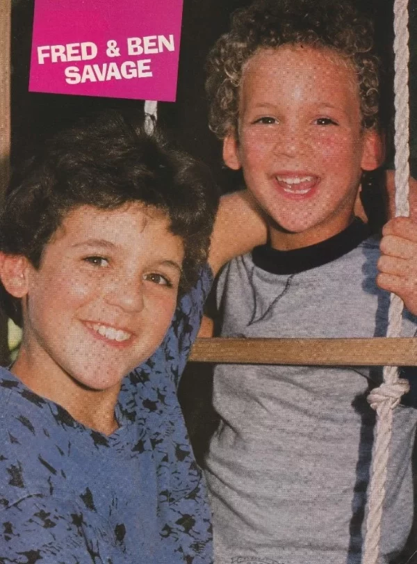 Jason Gedrick Fred Savage teen magazine pinup clipping muscles pix Crush 90's - Image 2