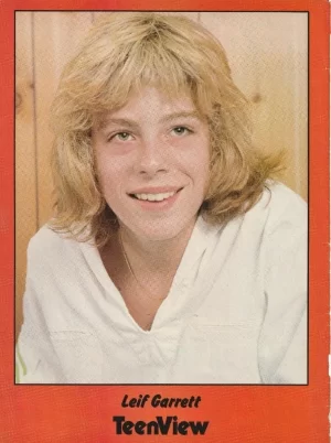 Leif Garrett teen magazine pinup clipping vintage pix picture Teen Set blonde
