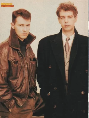 Pet Shop Boys teen magazine pinup clipping vintage Bravo tired Bop picture pix