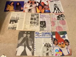 Tia Mowry Tamera Mowry teen magazine pinup clipping lot Tiger Beat Sister Sister