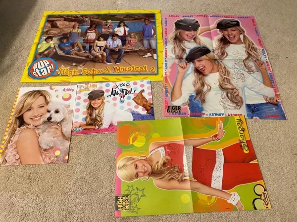 Ashley Tisdale teen magazine pinup poster clipping lot Tiger Beat Pop pix - Image 3