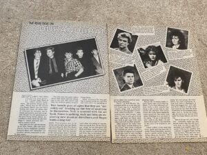 Duran Duran teen magazine pinup clipping Real Deal Tiger Beat pics pix clip
