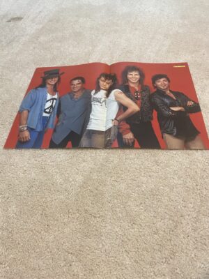Don Johnson Jon Bon Jovi teen magazine poster clipping award Bravo pix