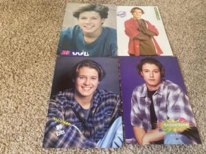 Will Estes magazine pinup clippings lot Bop Teen Beat Tiger Beat Kirk pix 90’s