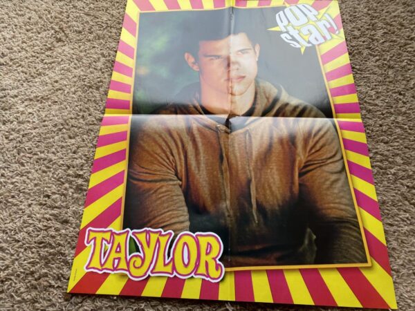 Big Time Rush Taylor Lautner teen magazine poster modeling young Pop Star pix - Image 2