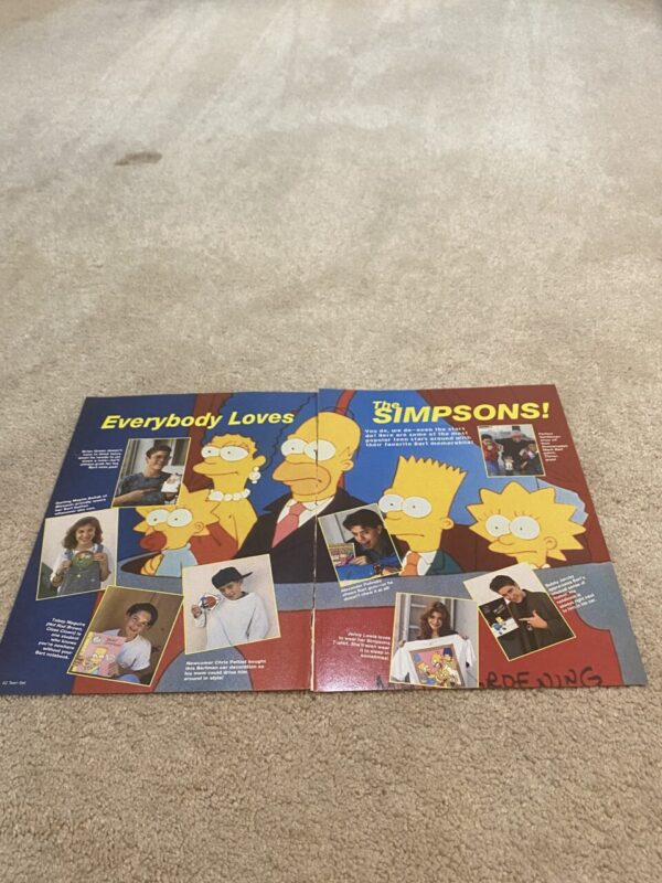 Christopher Pettiet Mayim Bialik Tobey Maguire Jenny Lewis Alexander Polinsky teen magazing clipping Simpsons pix Teen Set