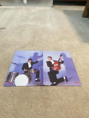 John Taylor Duran Duran teen magazine poster piano Star clipping suit