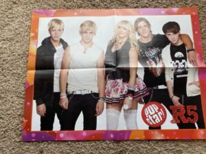 Ross Lynch R5 Big Time Rush teen magazine poster black slacks hot pix
