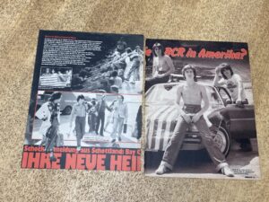 Bay City Rollers teen magazine pinup article shirtless Bravo